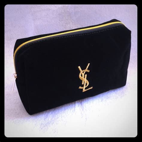 ysl beauty black pouch